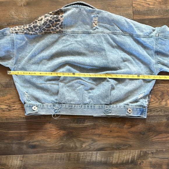 POL Denim & Leopard Jacket - Picture 5 of 6